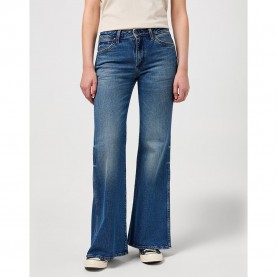 дънки,дамски,панталони,wrangler,112351071,wanderer,flare,jeans