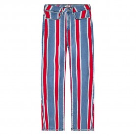 Дънки Wrangler 112352419 Walker Slim Fit jeans - Blue (American Pie Stripe) дънки,дамски,панталони,wrangler,112352419,walker,slim,fit,jeans,blue,(american,pie,stripe)