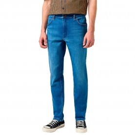 Дънки Wrangler 112352673 River Regular Tapered jeans - Blue (Rustic) дънки,мъжки,панталони,wrangler,112352673,river,regular,tapered,jeans,blue,(rustic)