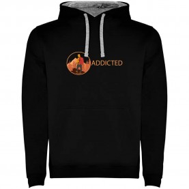суичър,мъжки,пуловери,kruskis,addicted,bicolor,hoodie,black,grey,(black)