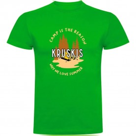 тениска,мъжки,тениски,kruskis,camp,is,the,reason,short,sleeve,t,shirt,green