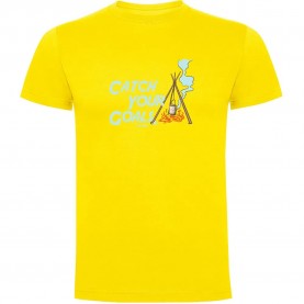 тениска,мъжки,тениски,kruskis,catch,your,goals,short,sleeve,t,shirt,yellow,(yellow)