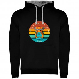 суичър,мъжки,пуловери,kruskis,dont,be,afraid,bicolor,hoodie,black,grey,(black)