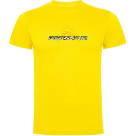 тениска,мъжки,тениски,kruskis,fatigue,will,pay,off,short,sleeve,t,shirt,yellow,(yellow)