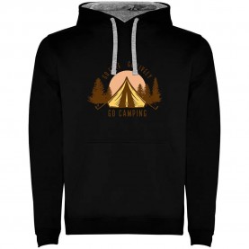 суичър,мъжки,пуловери,kruskis,go,free,go,lively,bicolor,hoodie,black,grey,(black)
