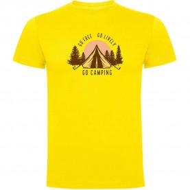 тениска,мъжки,тениски,kruskis,go,free,go,lively,short,sleeve,t,shirt,yellow