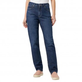 дънки,дамски,панталони,lee,carol,straight,fit,jeans,blue