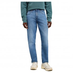 дънки,мъжки,панталони,lee,oscar,relaxed,fit,jeans,blue