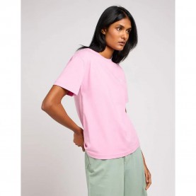 тениска,дамски,тениски,lee,relaxed,short,sleeve,t,shirt,pink,(sugar,lilac)