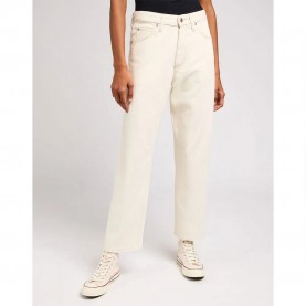 дънки,дамски,панталони,lee,rider,classic,relaxed,fit,jeans,white