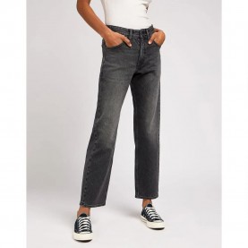 дънки,дамски,панталони,lee,rider,classic,relaxed,fit,jeans,black