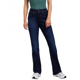 дънки,дамски,панталони,lee,ultra,lux,comfort,bootcut,fit,jeans,blue