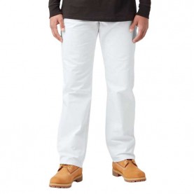 панталони,мъжки,панталони,dickies,relaxed,fit,cotton,painter´s,pants,white