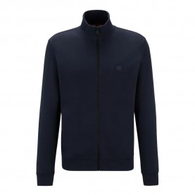 Блуза BOSS Zestart 10234591 ORANGE half zip sweatshirt - Blue (Dark Blue) блуза,мъжки,пуловери,boss,zestart,10234591,orange,half,zip,sweatshirt,blue,(dark,blue)