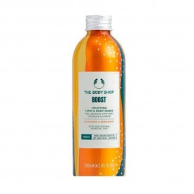 The body shop Boost M&B 200ml shampoo - Golden хигиена,коса,the,body,shop,boost,m&b,200ml,shampoo,golden