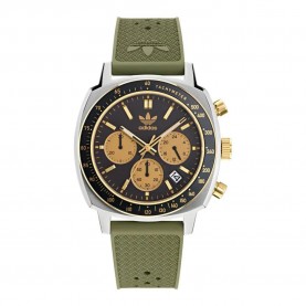 Часовник Adidas Originals AOFH23504 Master Originals One Chrono woman watch - Green (Green) часовник,часовници,adidas,originals,aofh23504,master,originals,one,chrono,woman,watch,green,(green)