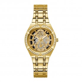 часовник,часовници,guess,allara,watch,golden,(golden)