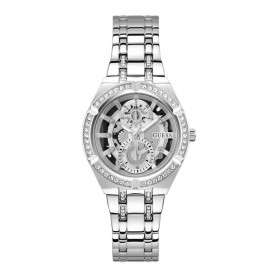 часовник,часовници,guess,allara,watch,silver