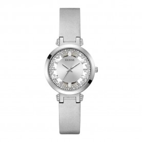 часовник,часовници,guess,crystal,clear,watch,silver,(silver)