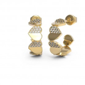 Guess JUBE03040 Lovely earrings - Golden (Gold) бижутерия,guess,jube03040,lovely,earrings,golden,(gold)