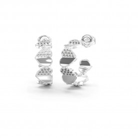 бижутерия,guess,jube03040,lovely,earrings,silver