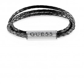 бижутерия,guess,jumb03033jwstbks,bond,street,bracelet,silver