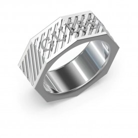 бижутерия,guess,jumr0303,wst62,ring,silver,(silver)