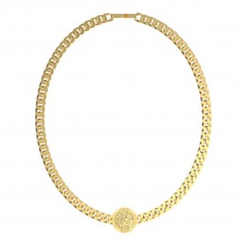бижутерия,guess,lion,king,necklace,golden