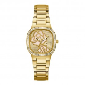 часовник,часовници,guess,rose,bud,watch,golden