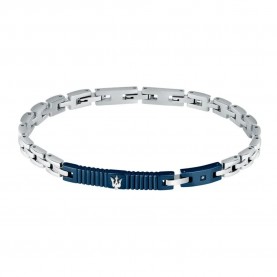 бижутерия,maserati,jm423aty,bracelet,silver,(blue)