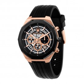 часовник,часовници,maserati,stile,45,mm,watch,brown