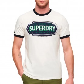 тениска,мъжки,тениски,superdry,ac,ringer,workwear,graphic,short,sleeve,t,shirt,winter,white,eclipse,navy,(white)