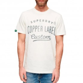 тениска,мъжки,тениски,superdry,copper,label,workwear,short,sleeve,t,shirt,cream,slub,(white)