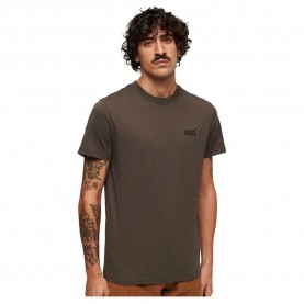 тениска,мъжки,тениски,superdry,essential,logo,embroidered,ub,short,sleeve,t,shirt,vintage,black,(brown)