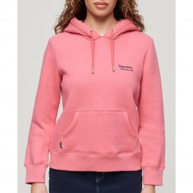 суичър,дамски,блузи,superdry,essential,logo,hoodie,pink