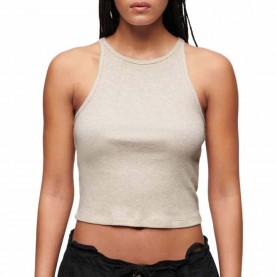 тениска,дамски,тениски,superdry,essential,logo,racer,sleeveless,t,shirt,oat,cream,marl,(beige)