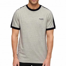 тениска,мъжки,тениски,superdry,essential,logo,retro,st,short,sleeve,t,shirt,grey,fleck,marl,black,(grey)