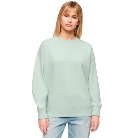 блуза,дамски,блузи,superdry,essential,logo,ub,sweatshirt,white