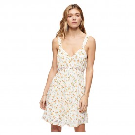 рокля,дамски,поли,и,рокли,superdry,lace,trim,sleeveless,short,dress,yellow