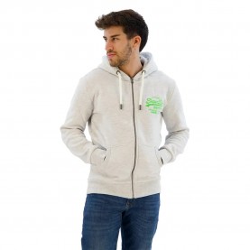Суичър Superdry Neon Vl hoodie - Grey (Ice Grey Marl) суичър,мъжки,пуловери,superdry,neon,vl,hoodie,grey,(ice,grey,marl)