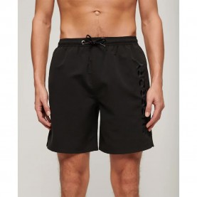 бански,гащета,мъжки,бански,костюми,superdry,premium,embroidered,17´´,swimming,shorts,black,(black)