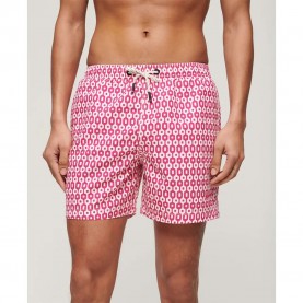 бански,гащета,мъжки,бански,костюми,superdry,printed,15´´,swimming,shorts,pink,geo,print,(pink)