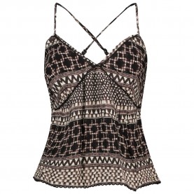 тениска,дамски,тениски,superdry,printed,woven,sleeveless,t,shirt,brown