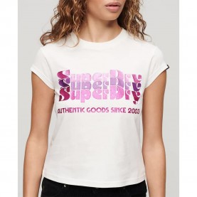 тениска,дамски,тениски,superdry,retro,glitter,logo,cap,short,sleeve,t,shirt,pink