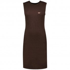 рокля,дамски,поли,и,рокли,superdry,rib,bodycon,sleeveless,short,dress,dark,brown,(brown)
