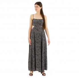 рокля,дамски,поли,и,рокли,superdry,sheered,back,sleeveless,long,dress,multicolor