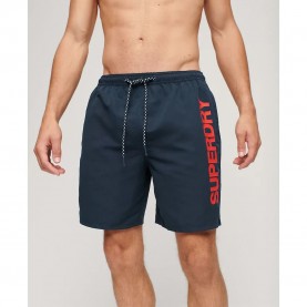 бански,гащета,мъжки,бански,костюми,superdry,sport,graphic,17´´,swimming,shorts,richest,navy,(blue)