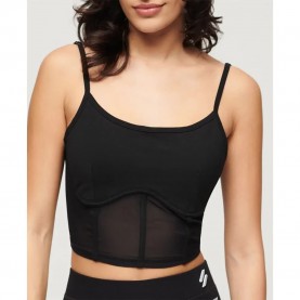 потник,дамски,топове,superdry,sport,tech,corset,sleeveless,top,black,(black)