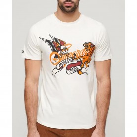 тениска,мъжки,тениски,superdry,tattoo,script,short,sleeve,t,shirt,off,white,(white)