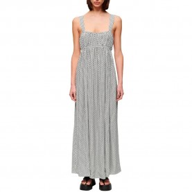 рокля,дамски,поли,и,рокли,superdry,tie,back,sleeveless,midi,dress,multicolor
